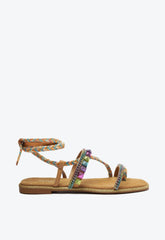 SANDÁLIA AMARRAÇÃO PEDRAS S 21644 0002 0001 SCHUTZ - Vintedoisk